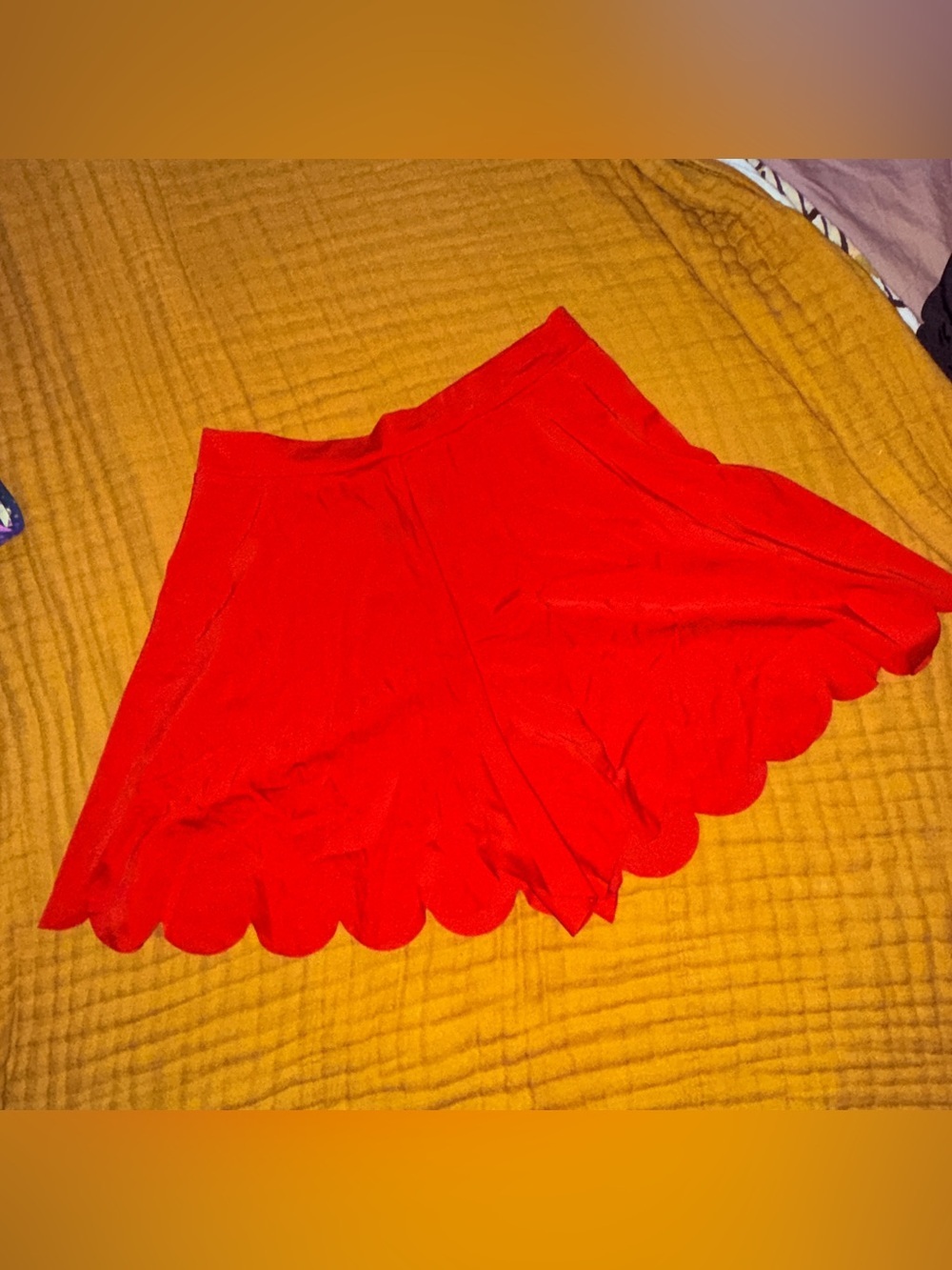 Blackmilk Red Awesome Shorties M